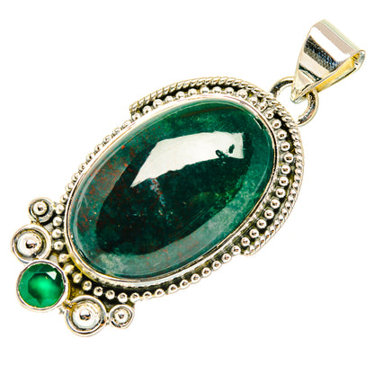 Bloodstone Pendants handcrafted by Ana Silver Co - PD29702 - Photo 2