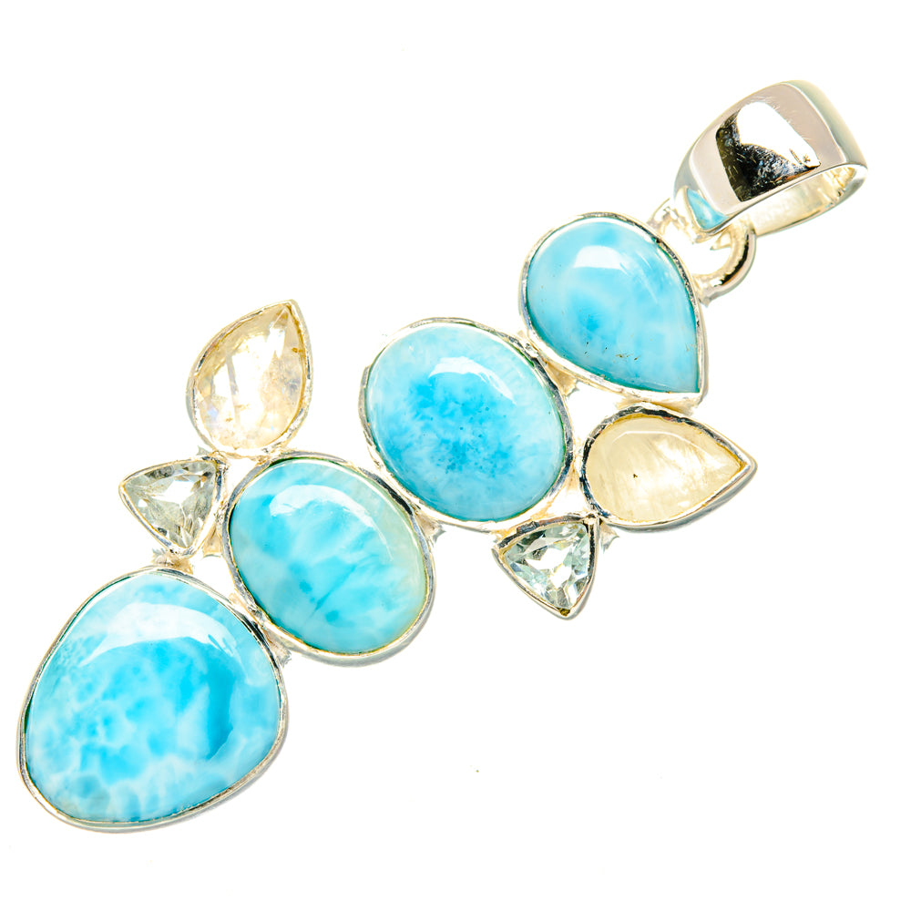 Larimar Pendants handcrafted by Ana Silver Co - PD29718 - Photo 2