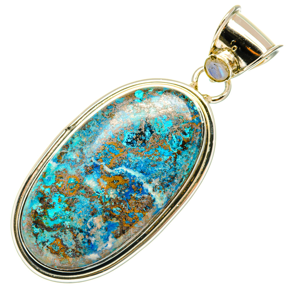 Shattuckite Pendants handcrafted by Ana Silver Co - PD29736 - Photo 2
