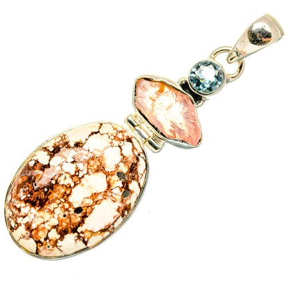 Wild Horse Jasper Pendants handcrafted by Ana Silver Co - PD29741 - Photo 2
