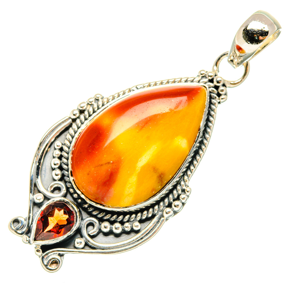 Mookaite Pendants handcrafted by Ana Silver Co - PD29744 - Photo 2