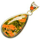 Unakite Pendants handcrafted by Ana Silver Co - PD29748 - Photo 2