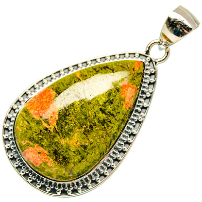 Unakite Pendants handcrafted by Ana Silver Co - PD29754 - Photo 2