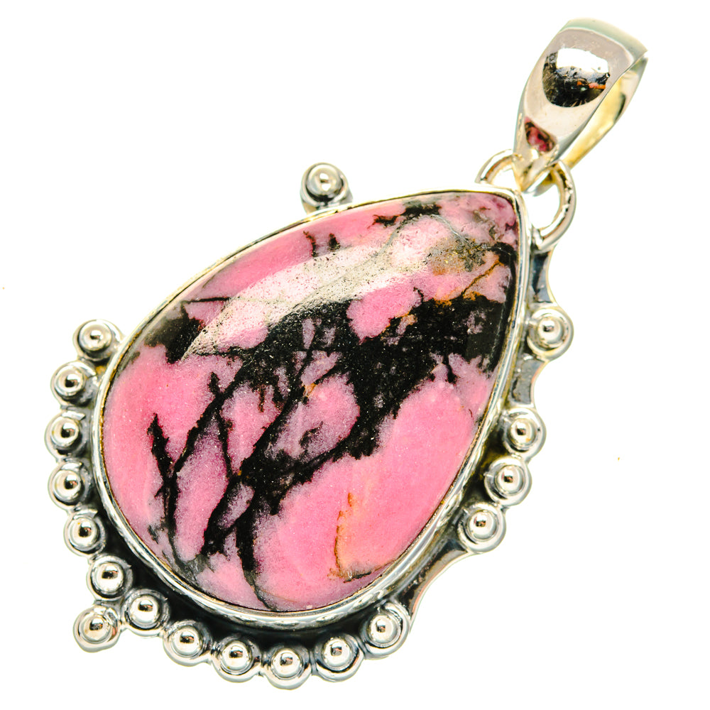 Rhodonite Pendants handcrafted by Ana Silver Co - PD29758 - Photo 2
