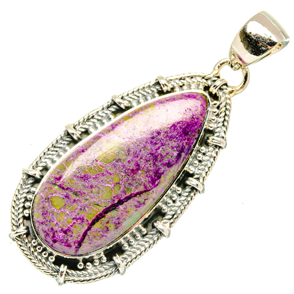 Stichtite Pendants handcrafted by Ana Silver Co - PD29759 - Photo 2