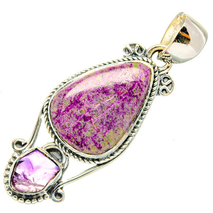 Stichtite Pendants handcrafted by Ana Silver Co - PD29760 - Photo 2
