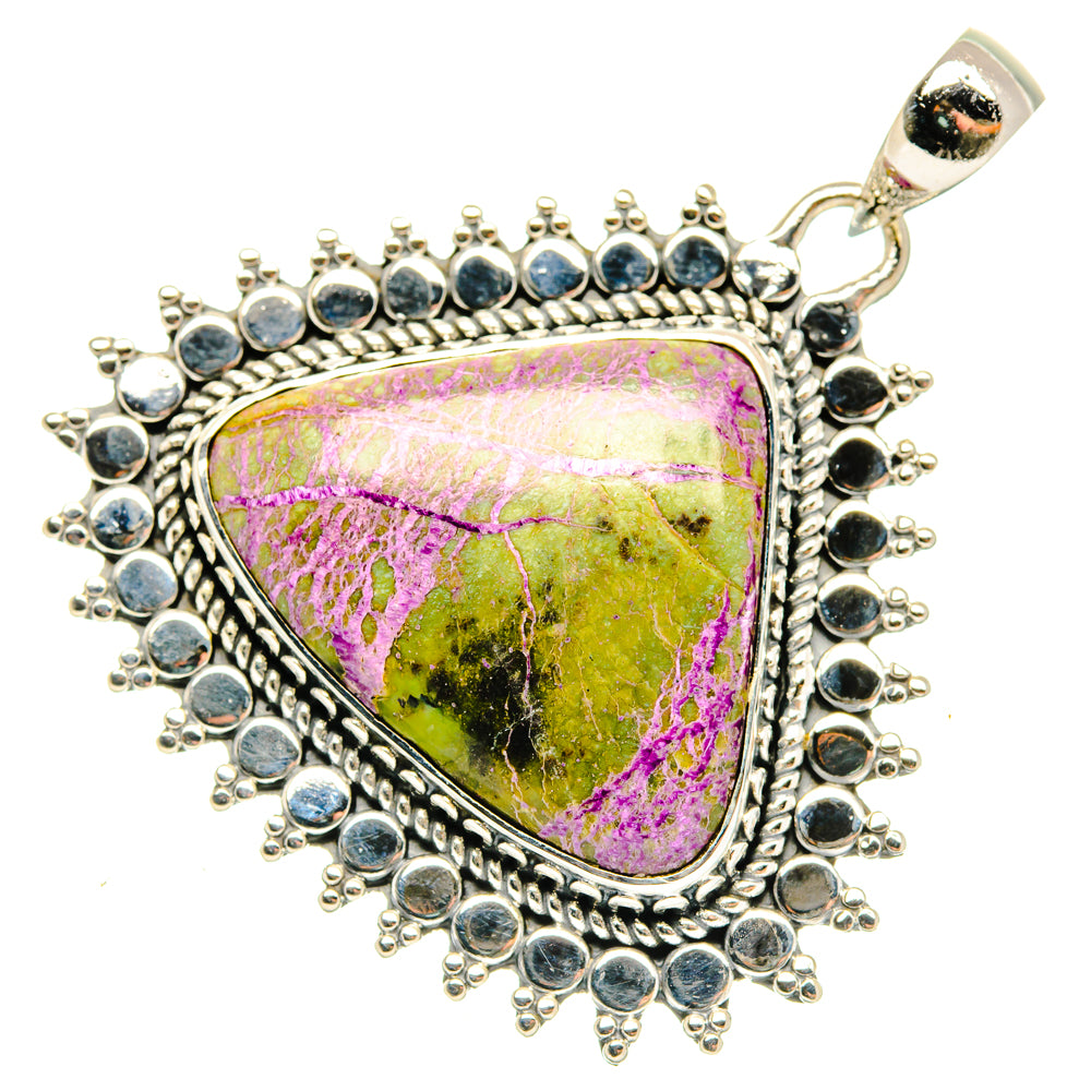 Stichtite Pendants handcrafted by Ana Silver Co - PD29772 - Photo 2