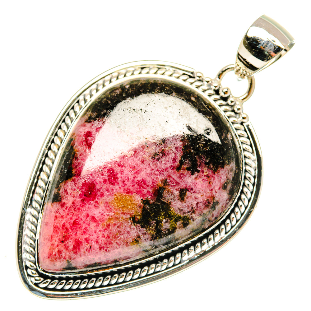 Rhodonite Pendants handcrafted by Ana Silver Co - PD29775 - Photo 2
