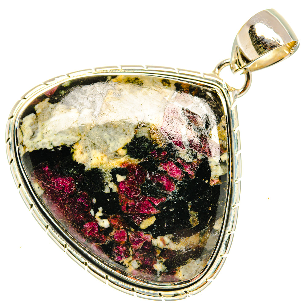 Russian Eudialyte Pendants handcrafted by Ana Silver Co - PD29776 - Photo 2