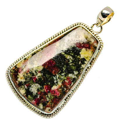 Russian Eudialyte Pendants handcrafted by Ana Silver Co - PD29778 - Photo 2