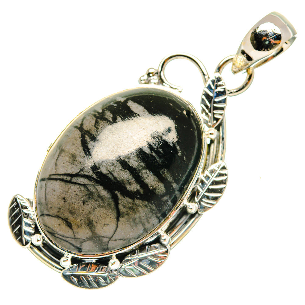Picasso Jasper Pendants handcrafted by Ana Silver Co - PD29788 - Photo 2