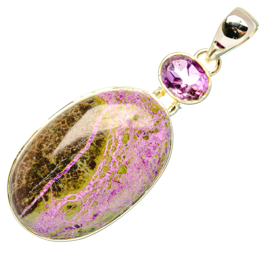 Stichtite Pendants handcrafted by Ana Silver Co - PD29794 - Photo 2