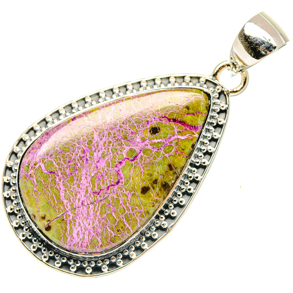 Stichtite Pendants handcrafted by Ana Silver Co - PD29802 - Photo 2