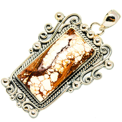 Wild Horse Jasper Pendants handcrafted by Ana Silver Co - PD29810 - Photo 2