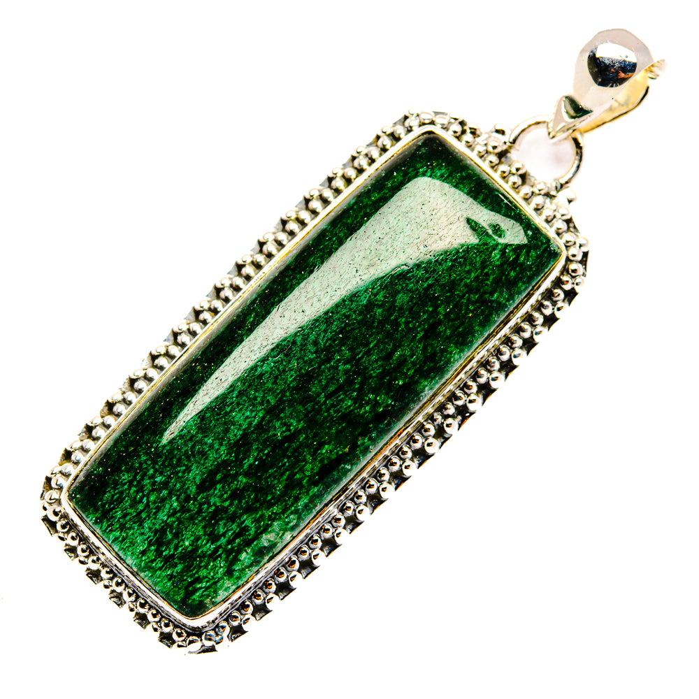 Green Aventurine Pendants handcrafted by Ana Silver Co - PD29833 - Photo 2