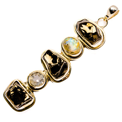 Shungite Pendants handcrafted by Ana Silver Co - PD29851 - Photo 2