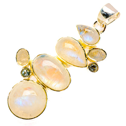 Rainbow Moonstone Pendants handcrafted by Ana Silver Co - PD29854 - Photo 2