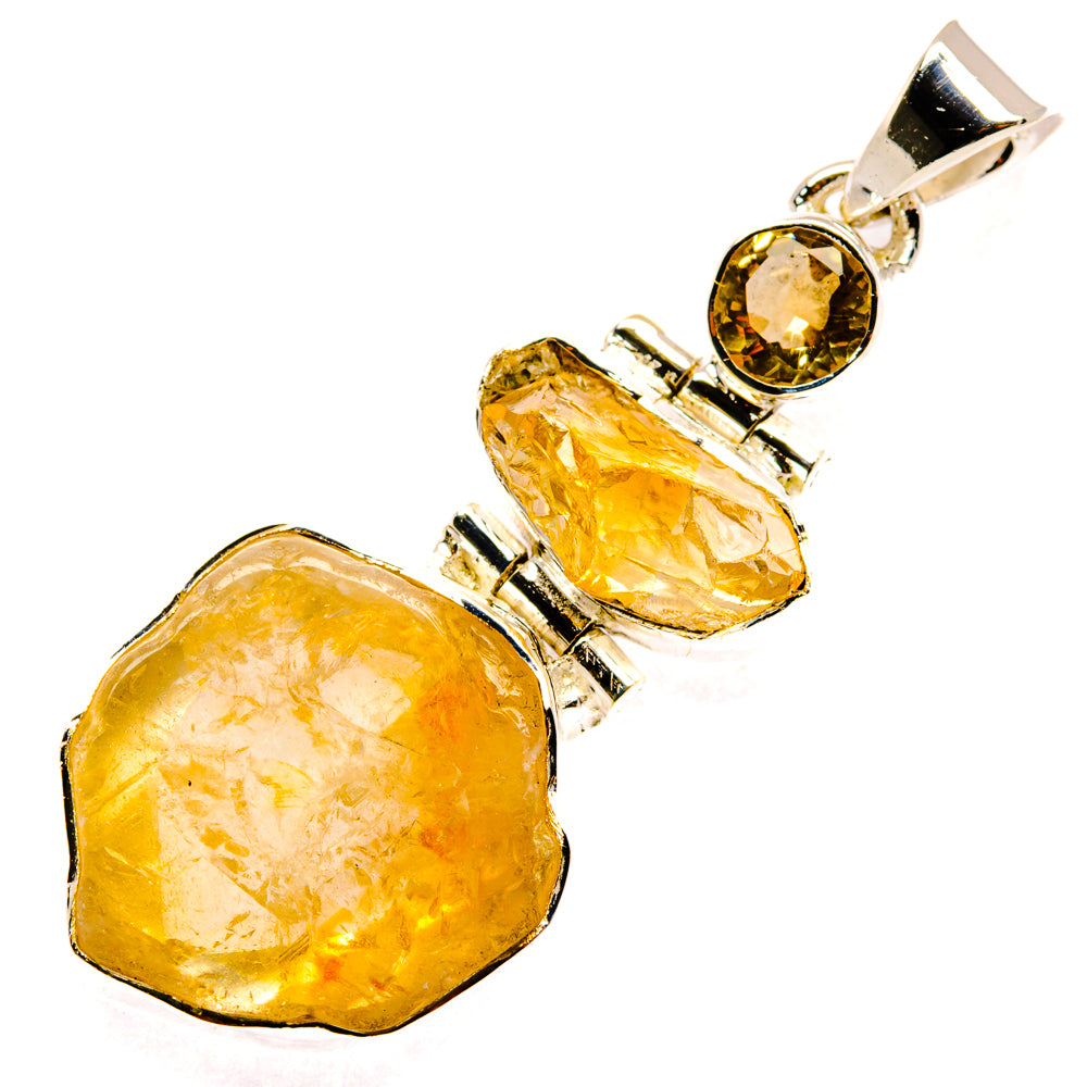Citrine Pendants handcrafted by Ana Silver Co - PD29857 - Photo 2
