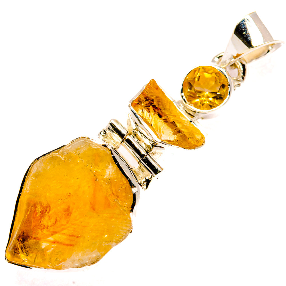 Citrine Pendants handcrafted by Ana Silver Co - PD29859 - Photo 2