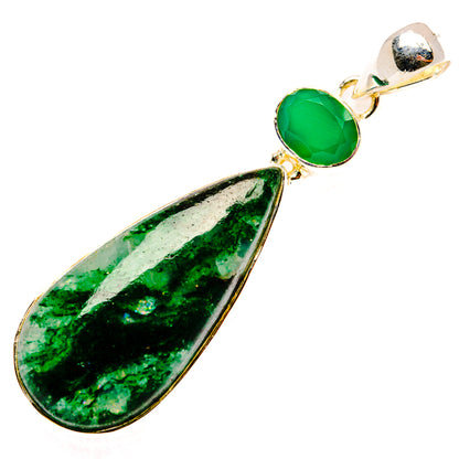 Green Aventurine Pendants handcrafted by Ana Silver Co - PD29866 - Photo 2