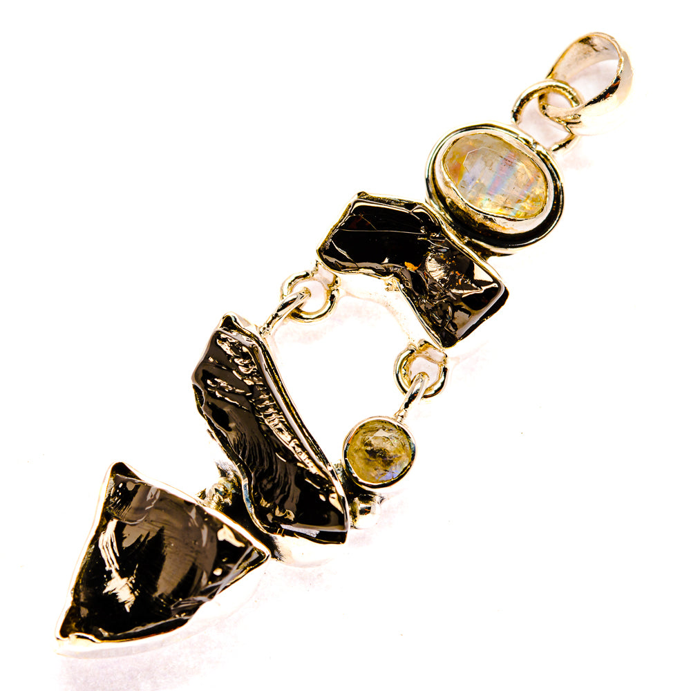 Shungite Pendants handcrafted by Ana Silver Co - PD29881 - Photo 2