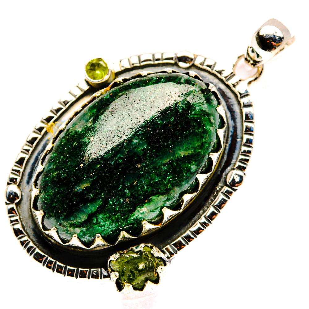 Green Aventurine Pendants handcrafted by Ana Silver Co - PD29885 - Photo 2