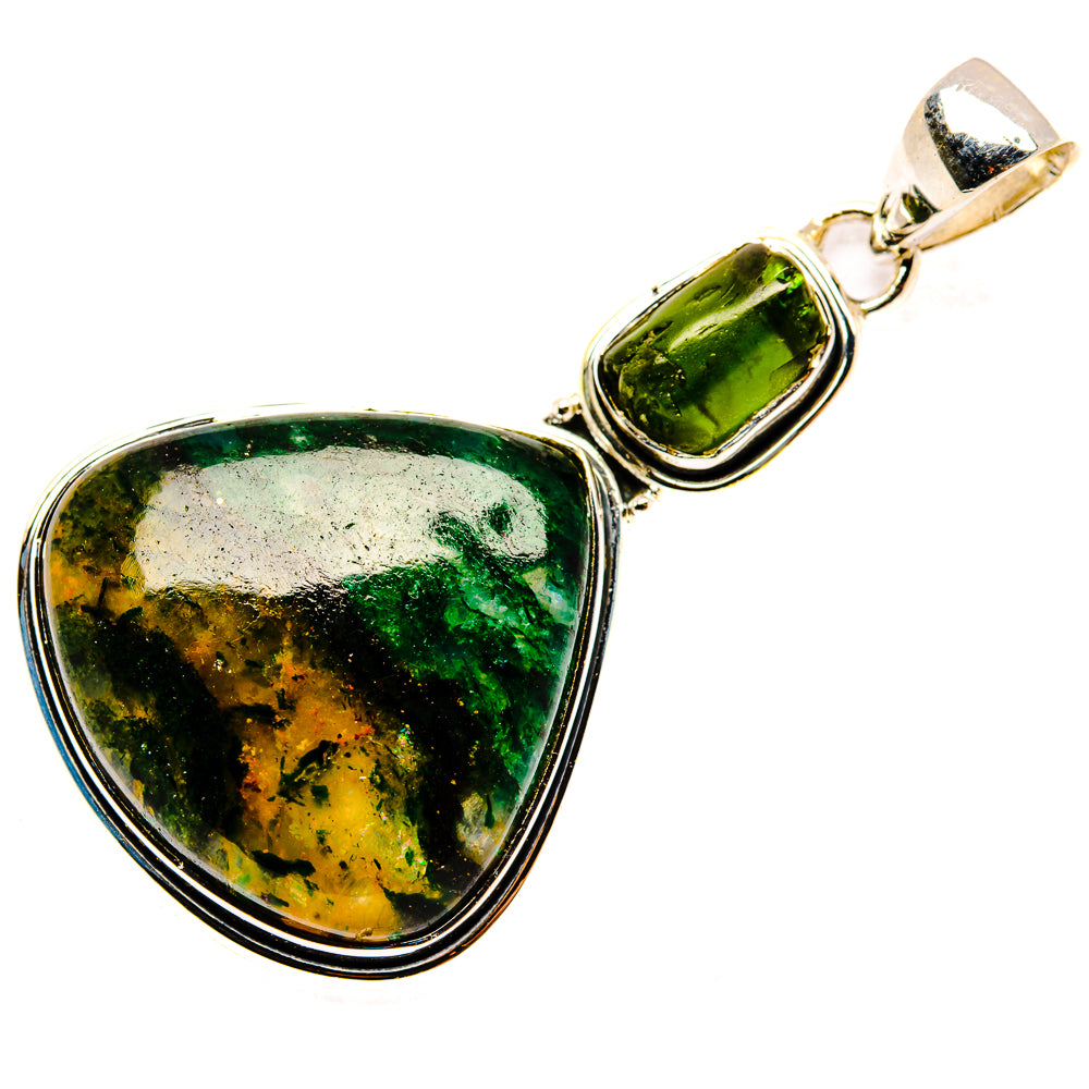 Green Aventurine Pendants handcrafted by Ana Silver Co - PD29886 - Photo 2