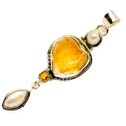 Citrine Pendants handcrafted by Ana Silver Co - PD29896 - Photo 2