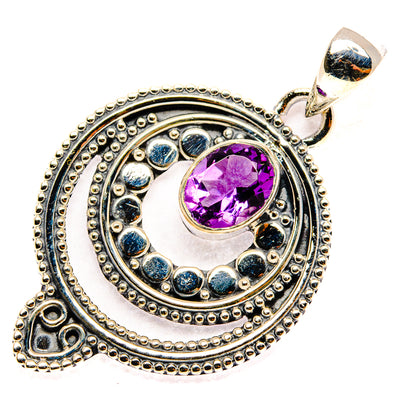 Amethyst Pendants handcrafted by Ana Silver Co - PD29902 - Photo 2