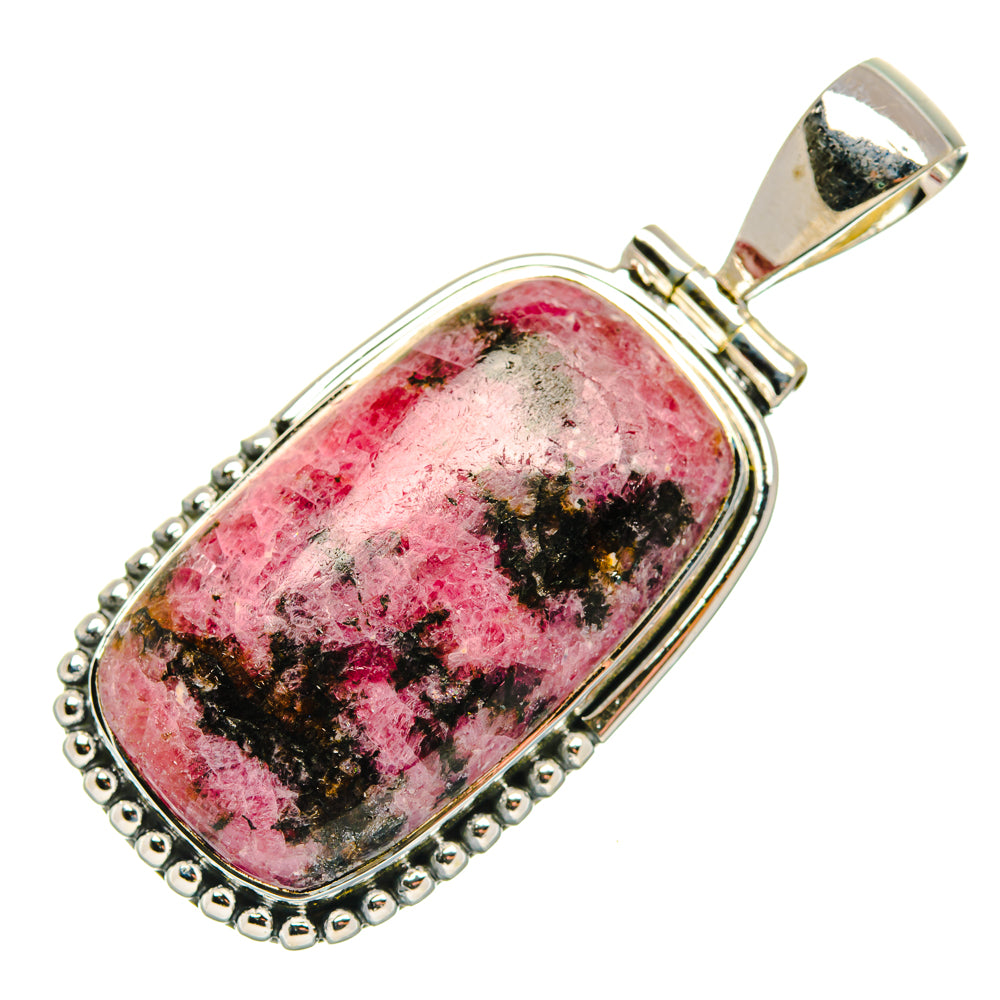 Rhodonite Pendants handcrafted by Ana Silver Co - PD29926 - Photo 2