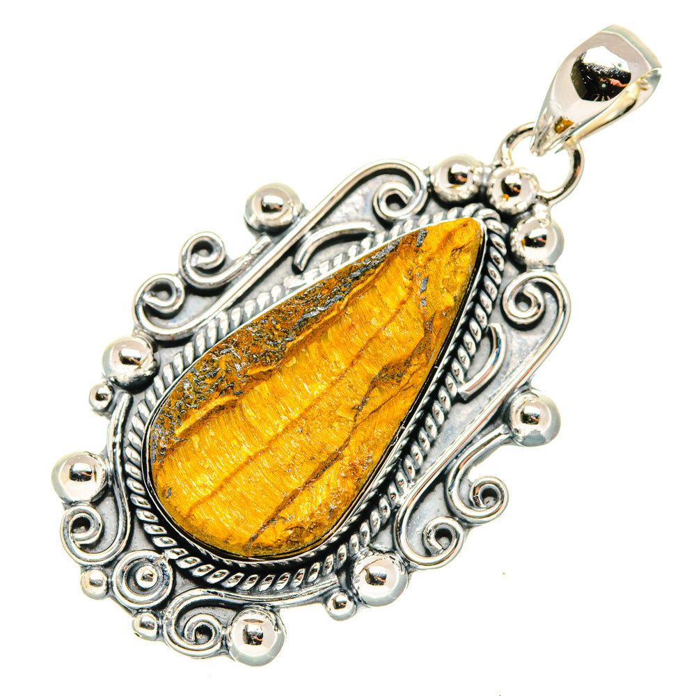 Picture Jasper Pendants handcrafted by Ana Silver Co - PD29929 - Photo 2