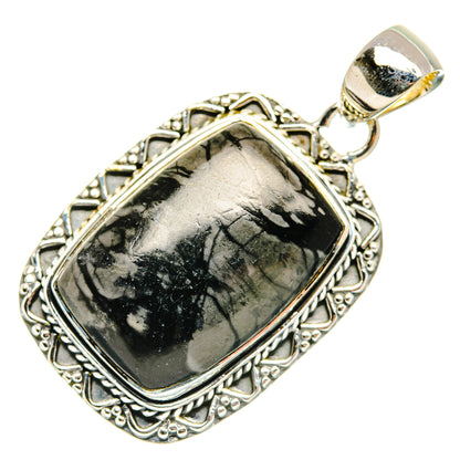 Picasso Jasper Pendants handcrafted by Ana Silver Co - PD29931 - Photo 2