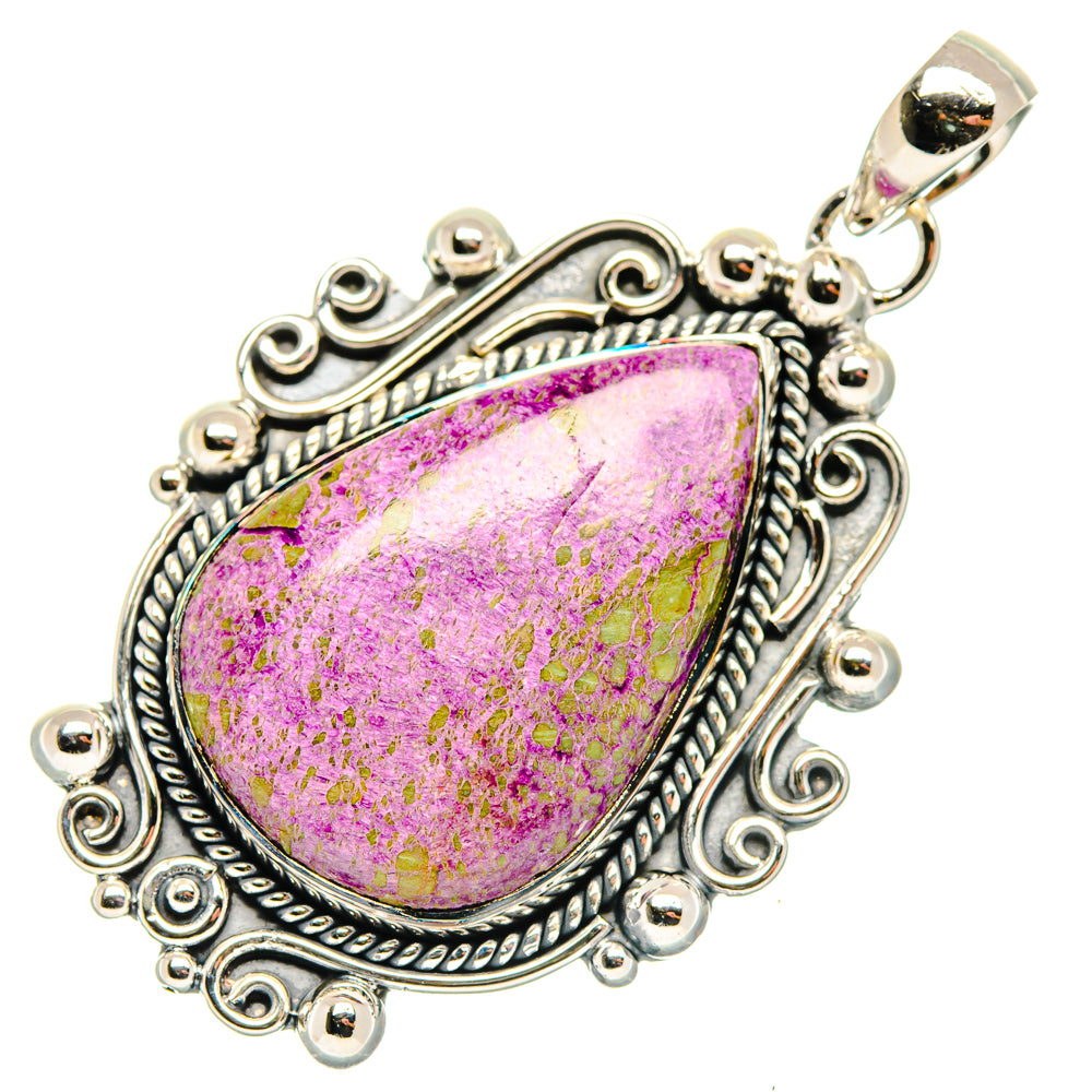 Stichtite Pendants handcrafted by Ana Silver Co - PD29933 - Photo 2
