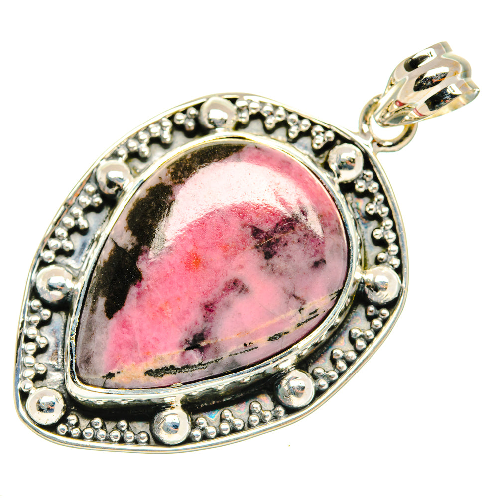 Rhodonite Pendants handcrafted by Ana Silver Co - PD29935 - Photo 2