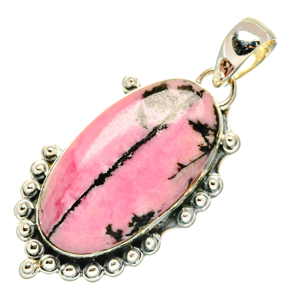 Rhodonite Pendants handcrafted by Ana Silver Co - PD29951 - Photo 2