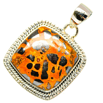 Bauxite Pendants handcrafted by Ana Silver Co - PD29952 - Photo 2