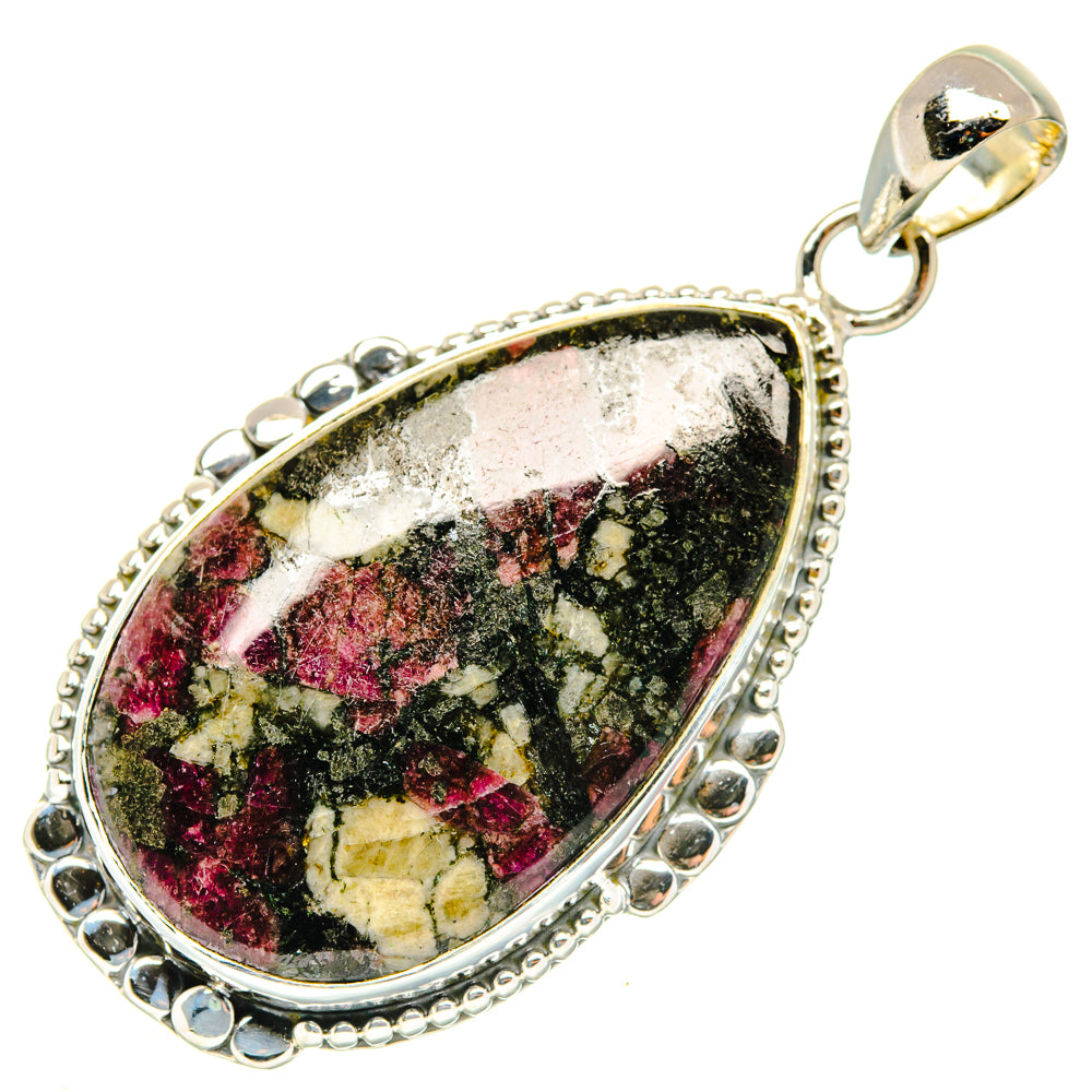 Russian Eudialyte Pendants handcrafted by Ana Silver Co - PD29954 - Photo 2