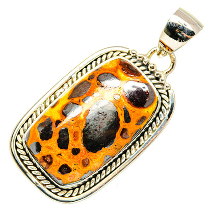 Bauxite Pendants handcrafted by Ana Silver Co - PD29955 - Photo 2