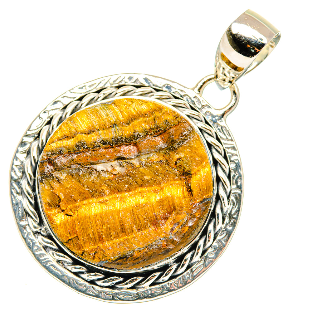 Tiger Iron Pendants handcrafted by Ana Silver Co - PD29961 - Photo 2