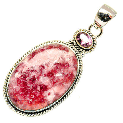 Lepidolite Pendants handcrafted by Ana Silver Co - PD29964 - Photo 2