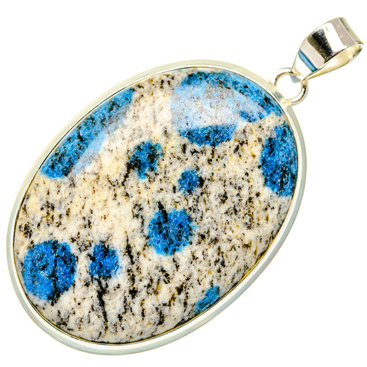 K2 Blue Azurite Pendants handcrafted by Ana Silver Co - PD29979 - Photo 2