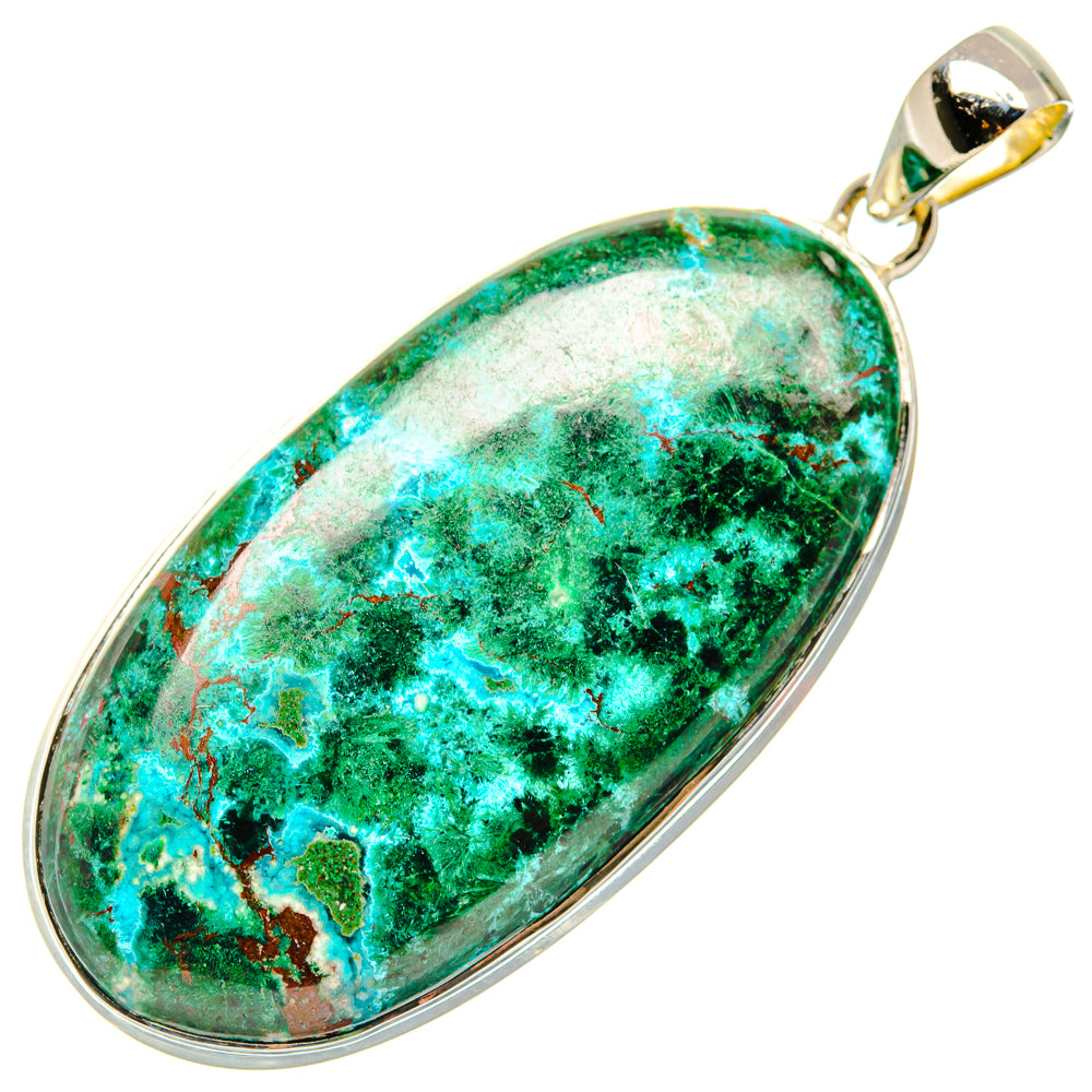 Malachite Pendants handcrafted by Ana Silver Co - PD29982 - Photo 2