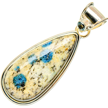 K2 Blue Azurite Pendants handcrafted by Ana Silver Co - PD29990 - Photo 2