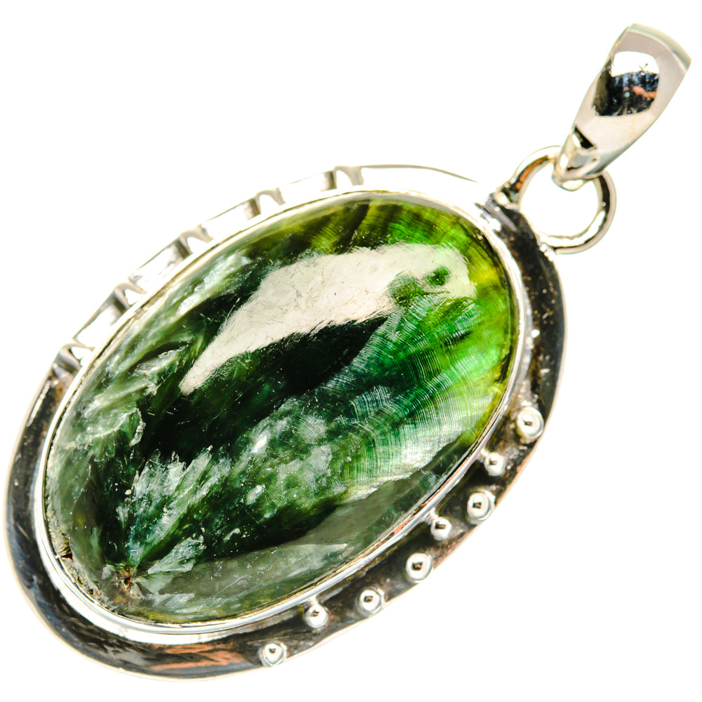 Seraphinite Pendants handcrafted by Ana Silver Co - PD30012 - Photo 2