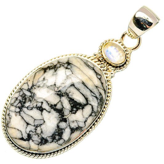 Pinolith Jasper Pendants handcrafted by Ana Silver Co - PD30027 - Photo 2