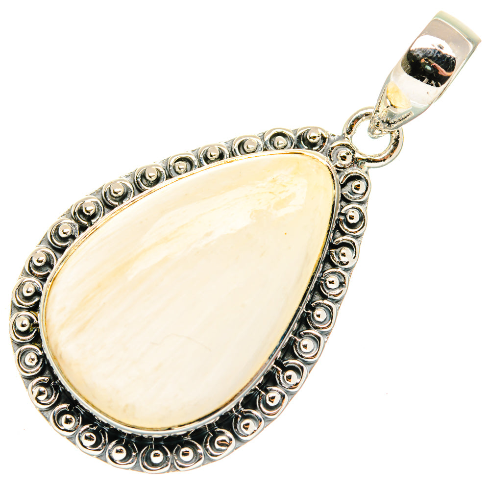 Scolecite Pendants handcrafted by Ana Silver Co - PD30032 - Photo 2
