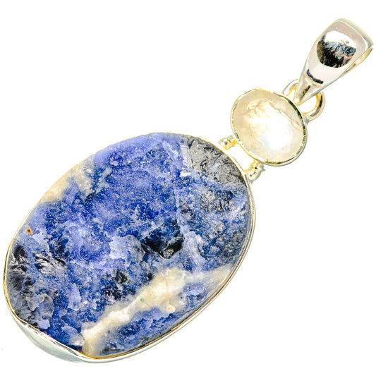 Sodalite Pendants handcrafted by Ana Silver Co - PD30034 - Photo 2