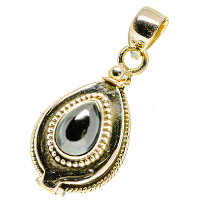 Hematite Pendants handcrafted by Ana Silver Co - PD3004