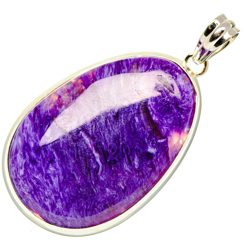 Charoite Pendants handcrafted by Ana Silver Co - PD30050 - Photo 2