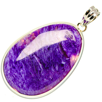 Charoite Pendants handcrafted by Ana Silver Co - PD30050 - Photo 2